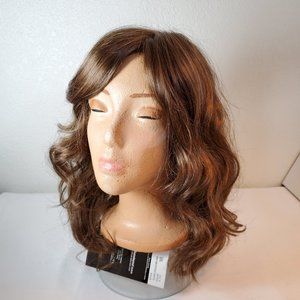 SOLD - Paula Young  Wig Hand-Tied Cap Beachy Waves 8/12A Brunette Highlights NWT